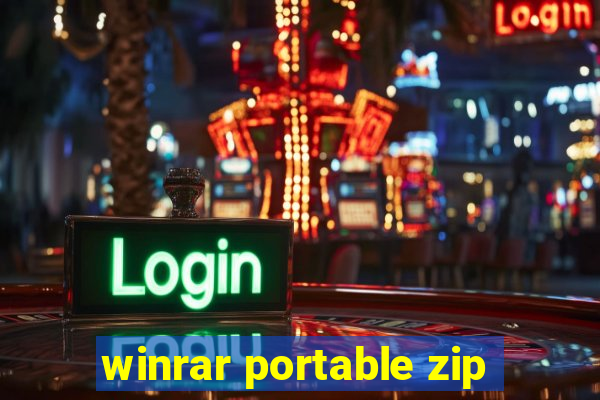 winrar portable zip